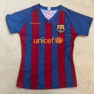 Kids Messi #10 Barcelona Jersey